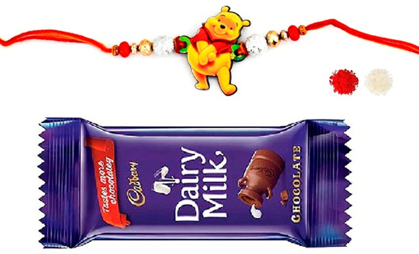 Cartoon Rakhi With Roblox Card And Ferrero Rocher (3 Pcs..)