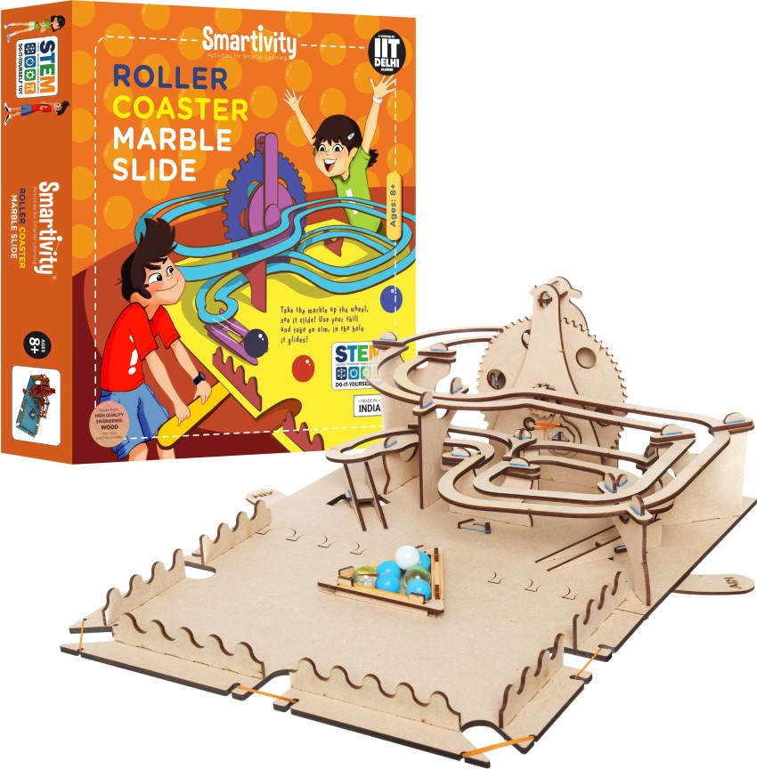 Smartivity Roller Coaster Marble Slide STEM DIY Fun Toys