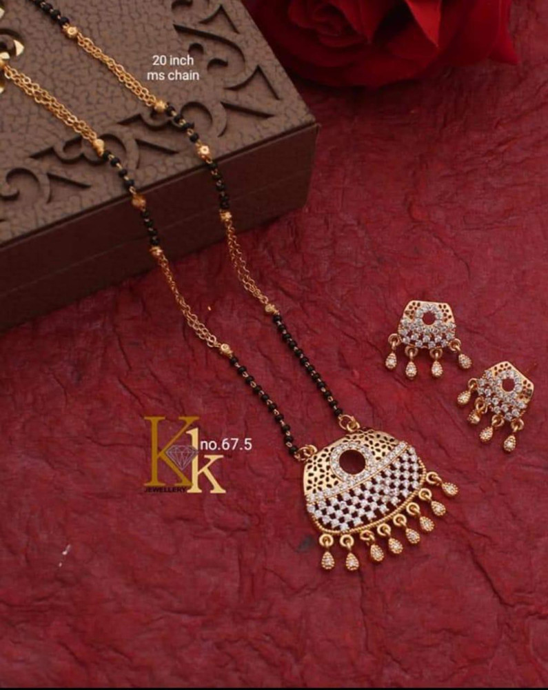 Jewel WORLD 18 INCH AD Alloy Mangalsutra Price in India Buy