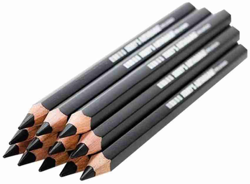 Camlin Camel Charcoal Pencil -Soft -Pack of 10 Pencils  (Black) Pencil 