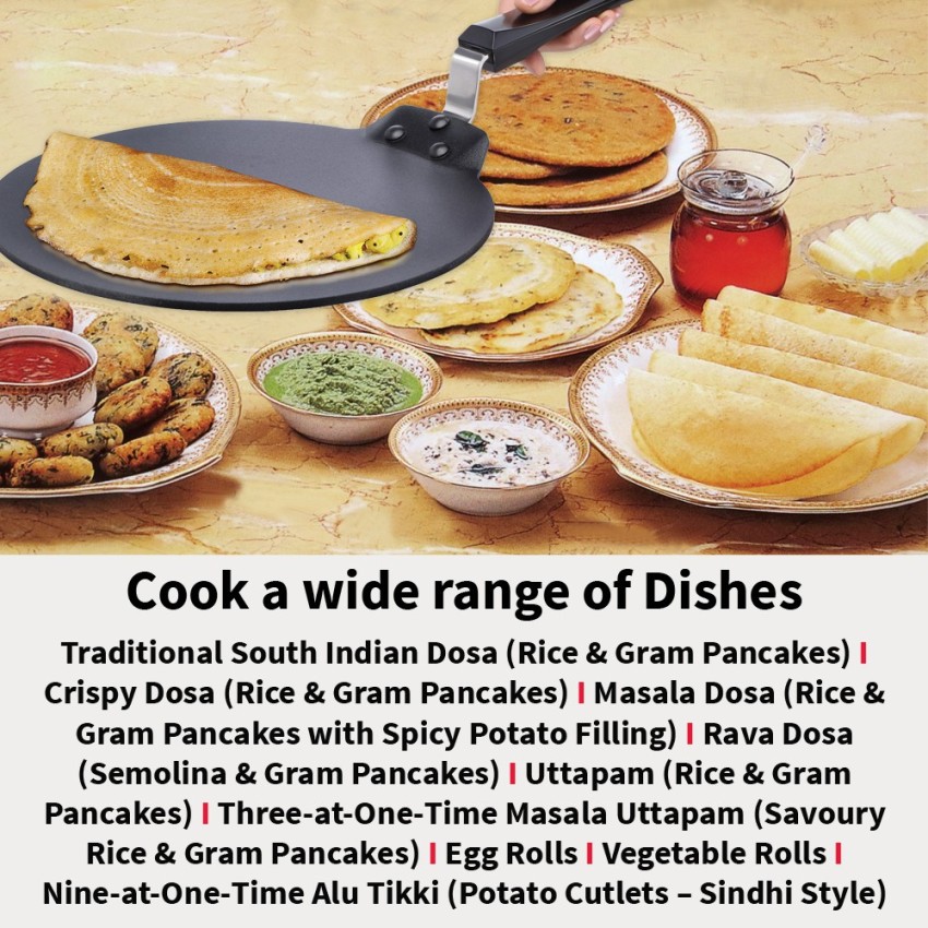 Hawkins Non Stick Dosa Tava NDT33 Tawa 33 cm diameter Price in India Buy Hawkins Non Stick Dosa Tava NDT33 Tawa 33 cm diameter online at Flipkart