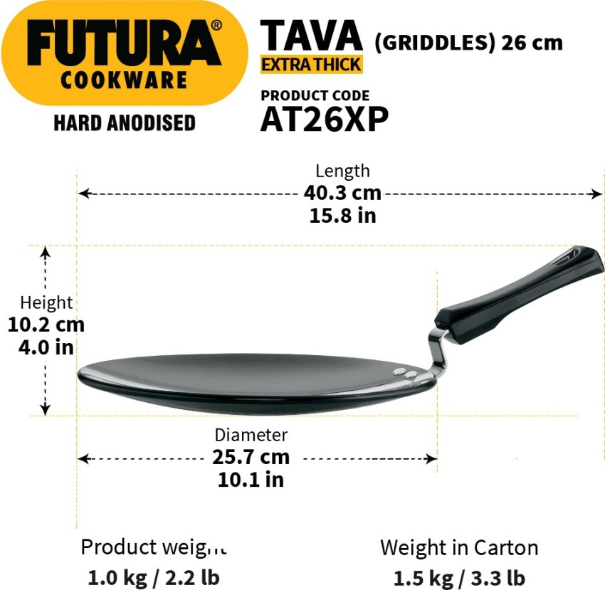 FUTURA Tawa 24 cm diameter Price in India - Buy FUTURA Tawa 24 cm diameter  online at