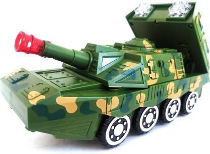 Timsa Toys Army Military Tank Robot Truck 2 in 1 Vehicles Trans