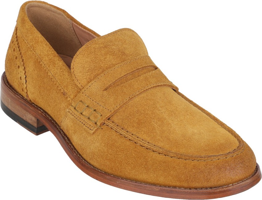 Clarks men's suede on sale loafers