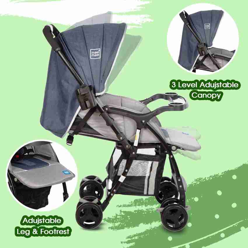 One hand deals folding stroller