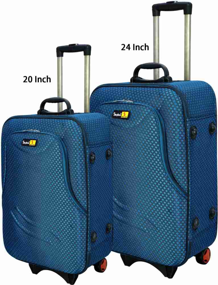 SKYLINE Travel Suitcase 20 Inch Trolley Bag/Suitcase Bag Number Lock With 3  Wheels For Cabin Suitcase - 20 inch