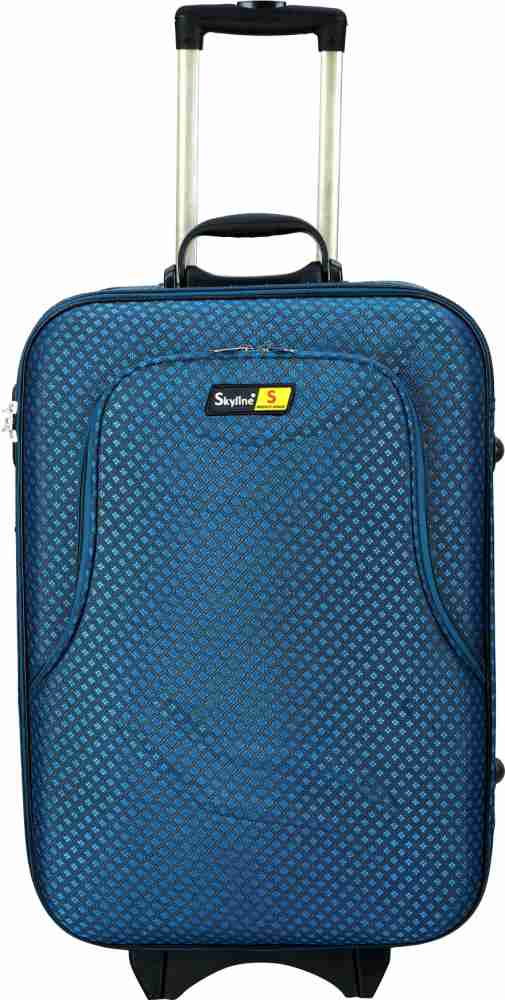 Buy Skyline Red Polyester Men and Women 20 Inch Lightweight Trolley Travel  Bag with Wheels and Number Lock Online at Best Prices in India - JioMart.
