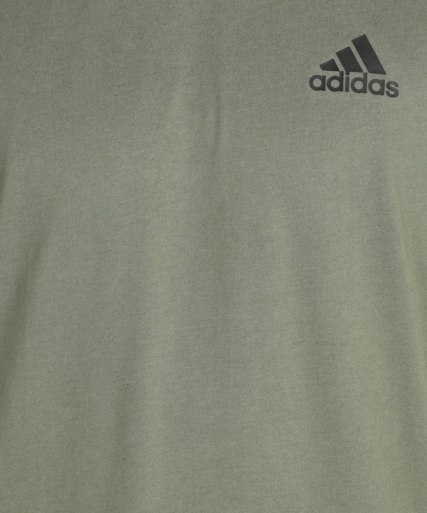 Olive green adidas shirt mens hotsell