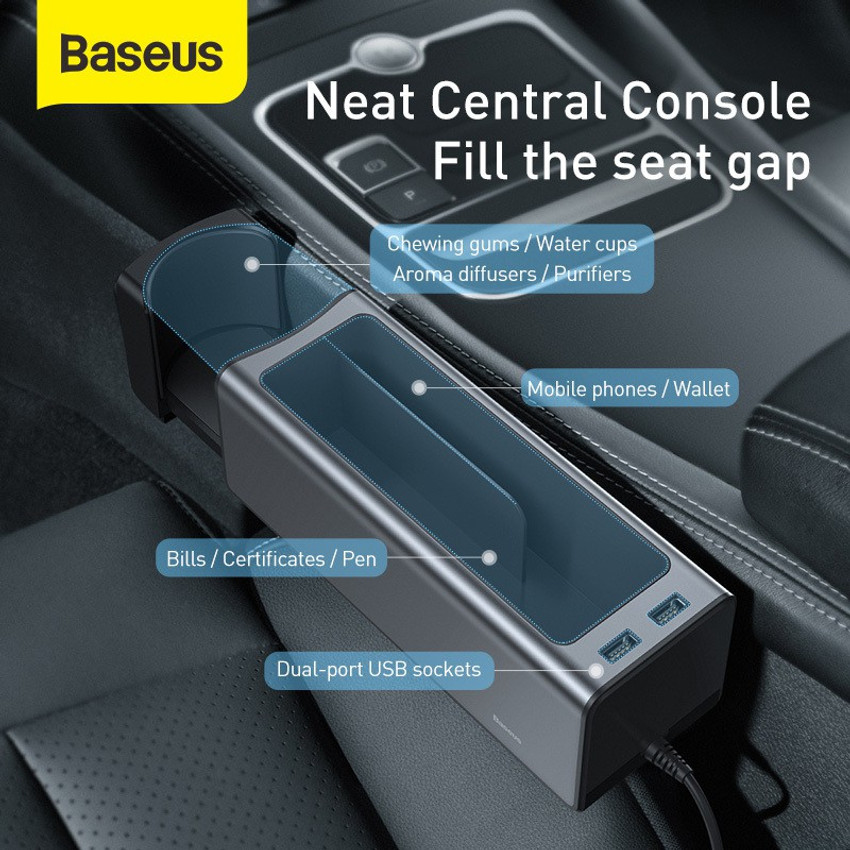 Baseus car outlet seat organizer