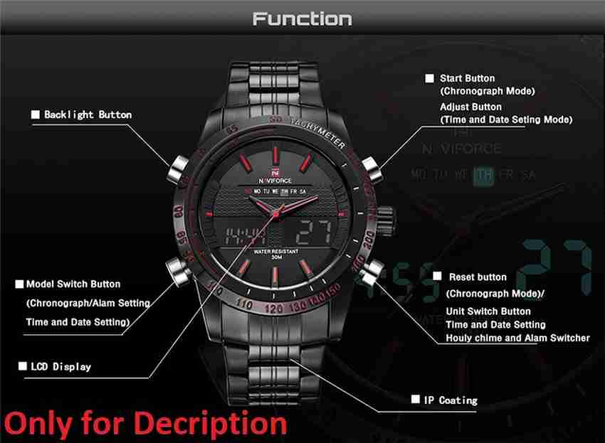 Naviforce watch nf9024m price in india deals