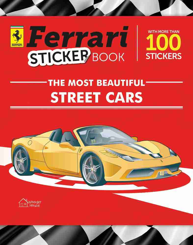 Ferrari sticker for shop car
