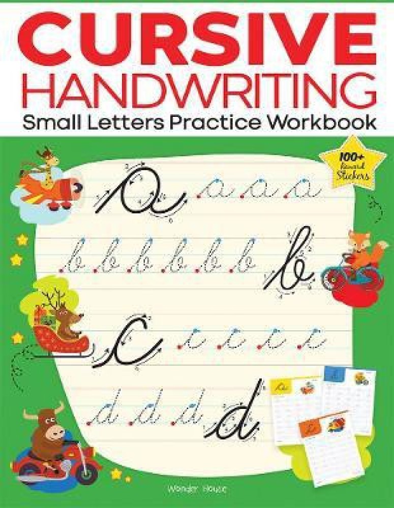 Cursive Handwriting Workbook for Kids: Writing Practice Book to Master Letters, Words and Sentences [Book]