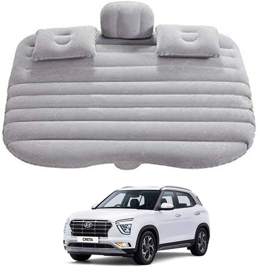 RKPSP Grey Inflatable Bed For Creta Car Inflatable Bed Price in India Buy RKPSP Grey Inflatable Bed For Creta Car Inflatable Bed online at Flipkart