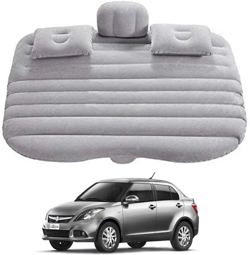 RKPSP Grey Inflatable Bed For Swift Dzire Old Universal For All