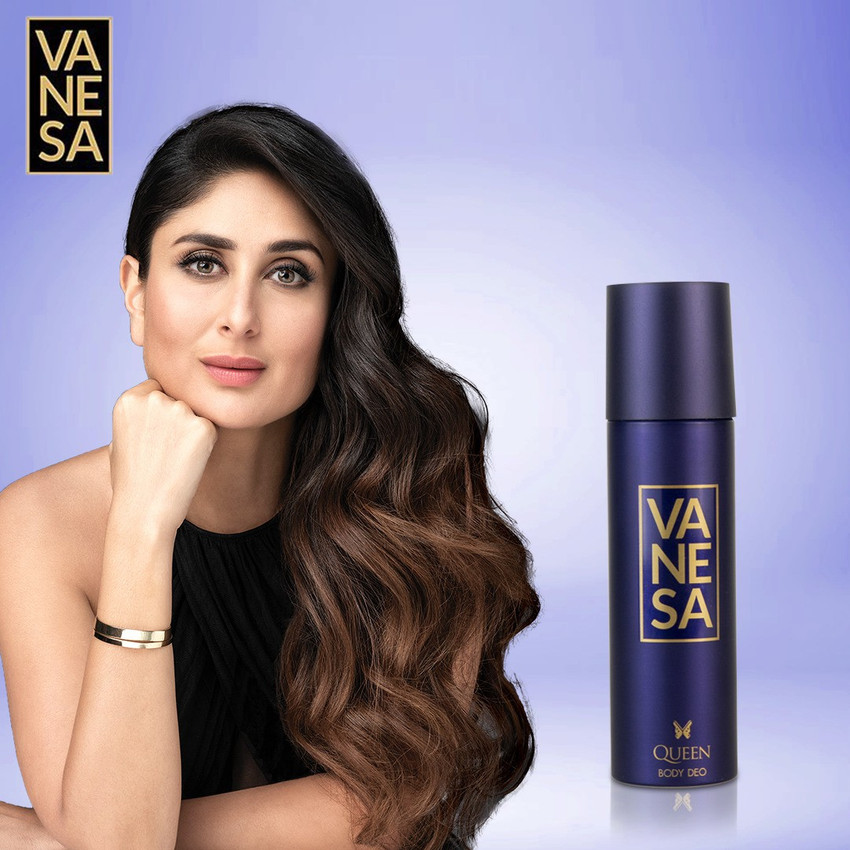 VANESA Queen Deodorant Spray For Women And Intense Moisture Body