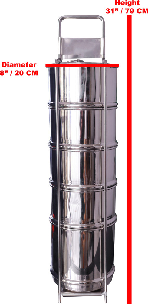 Flipkart malabar Stainless Steel Tiffin Carrier Container