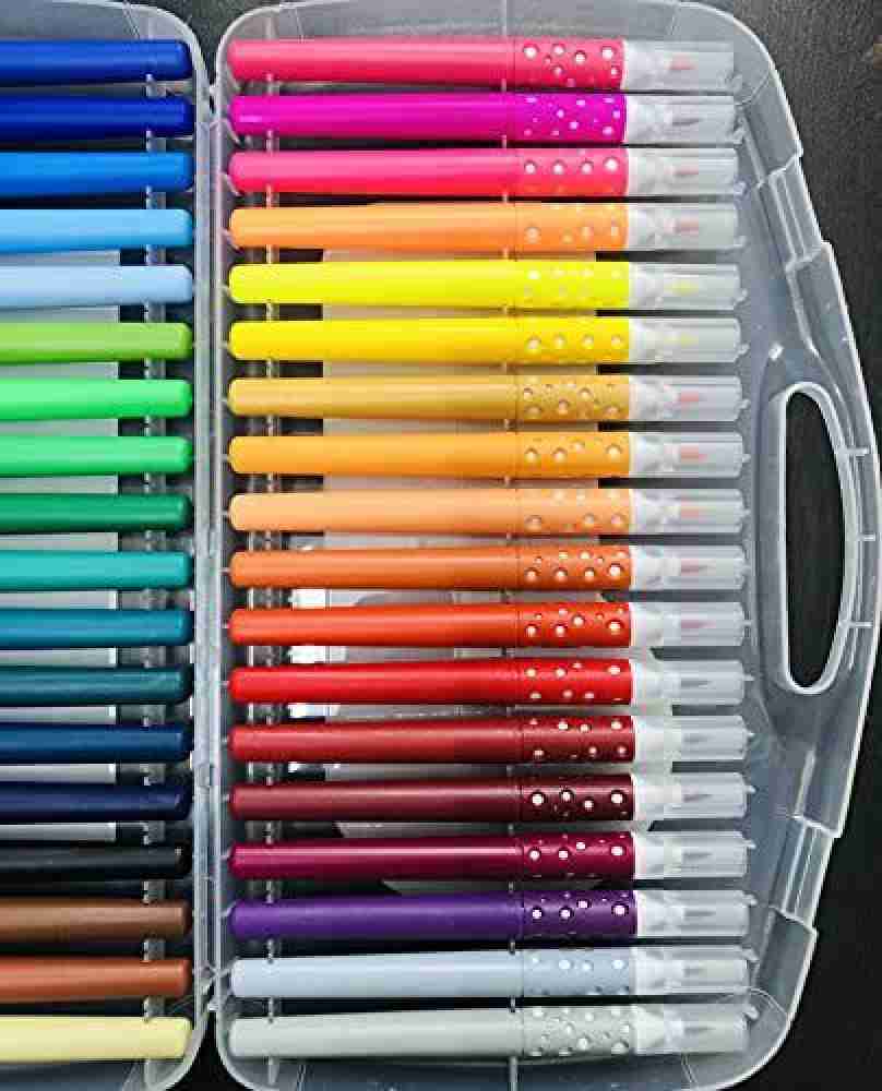 BRIZEM Dual Tip brush Pens, Dual Art Marker Pen For