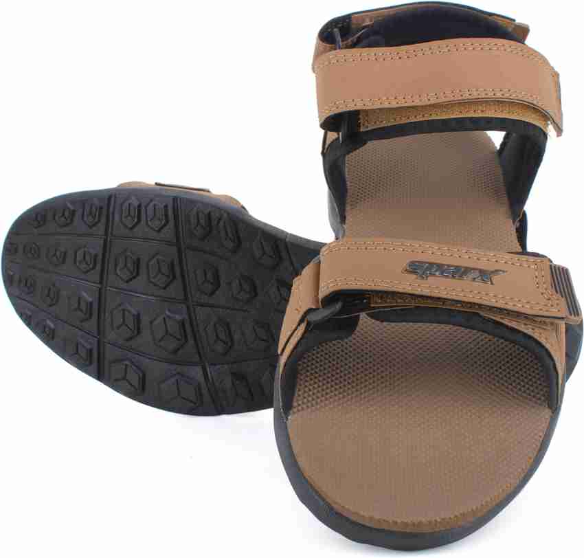 Sparx Men Brown Black Sports Sandals Buy Sparx Men Brown Black