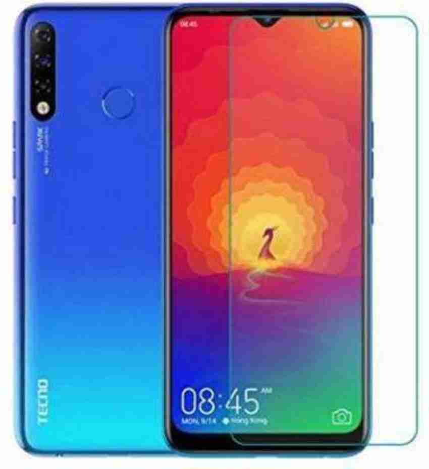 kentop Tempered Glass Guard for TECNO SPARK 4 + KC8 - kentop 