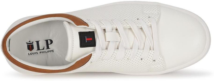 Louis philippe white new arrivals shoes