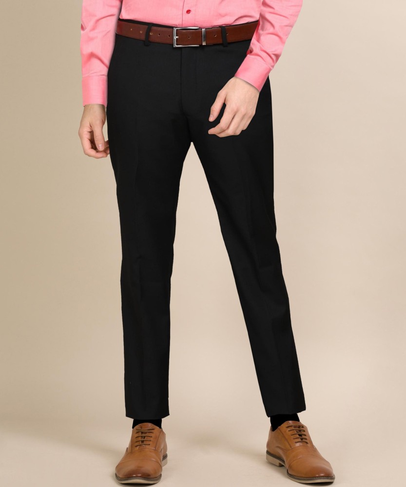 Hendrix Regular Fit Men Black Trousers  Buy Hendrix Regular Fit Men Black  Trousers Online at Best Prices in India  Flipkartcom