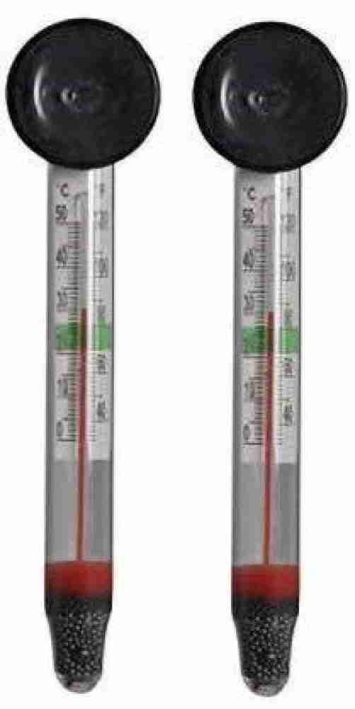 Taiyo Pluss Discovery Aquarium Glass Thermometer/Fish Tank SUBMERISIBLE  Glass Thermometer/with Suction Cup (11CM) - Pack of 2 Aquarium Thermometer  Price in India - Buy Taiyo Pluss Discovery Aquarium Glass Thermometer/Fish  Tank