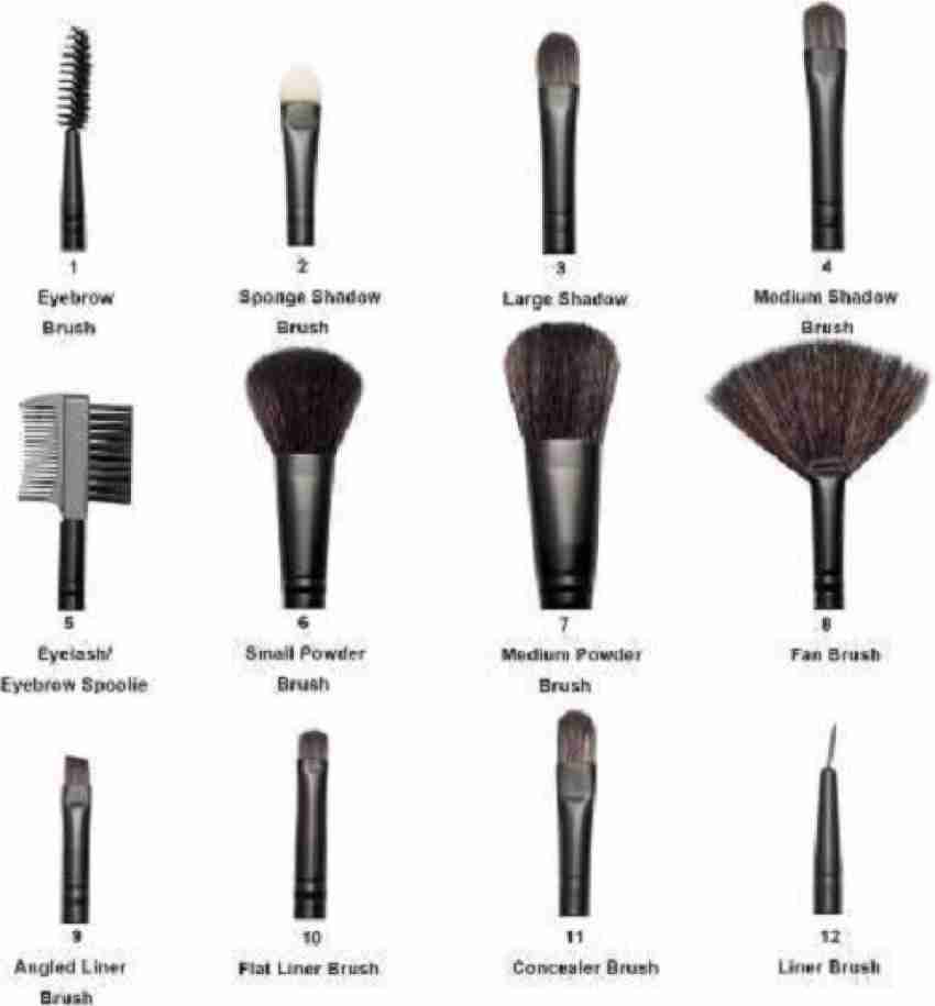 Kamz Beauty Professionals 12pcs Makeup