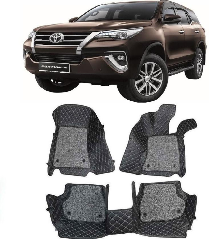 ARNEJA Leatherite 7D Mat For Toyota New Fortuner Price in India