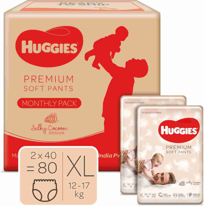 Huggies xl monthly store pack