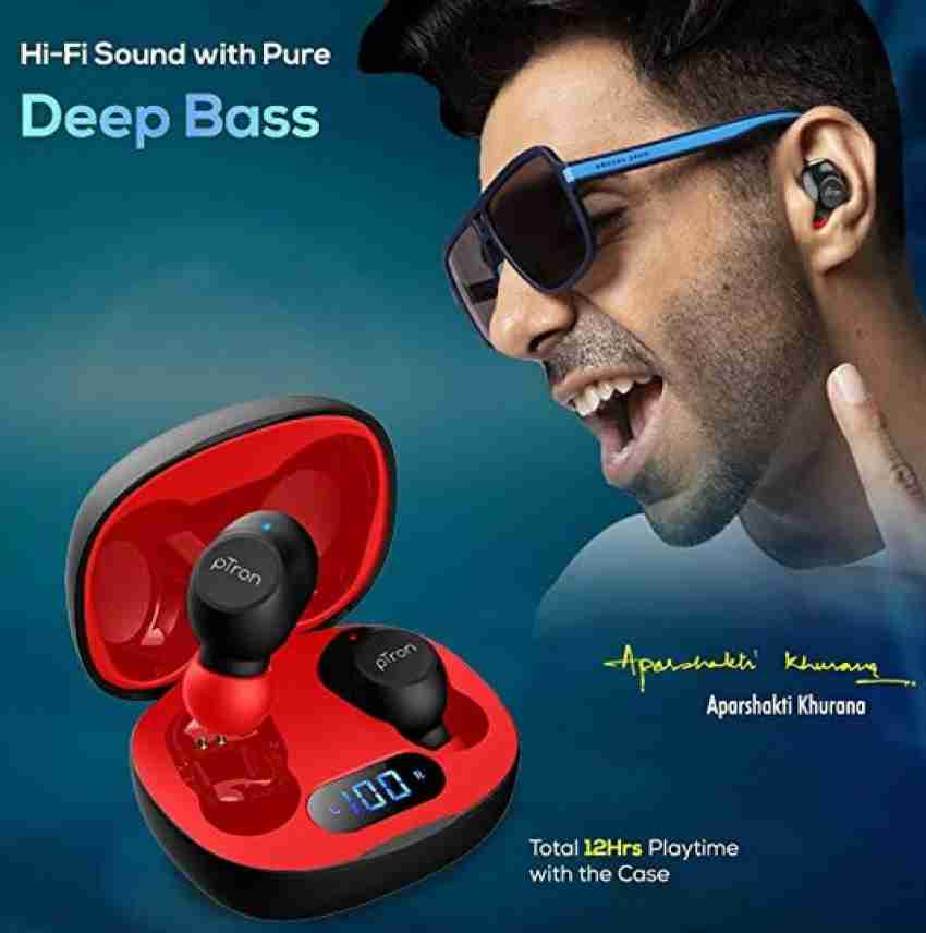 Ptron bassbuds pro discount specifications