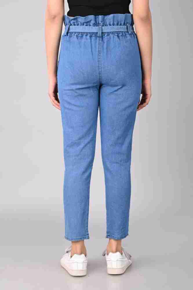 Buy SHAIRA FASHION Denim Jogger Jeans for Women Regular Waist