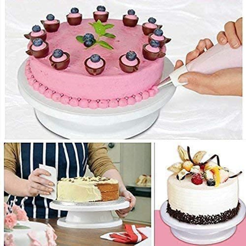 1set Cake Decorating Kit, Including Rotating Cake Turntable