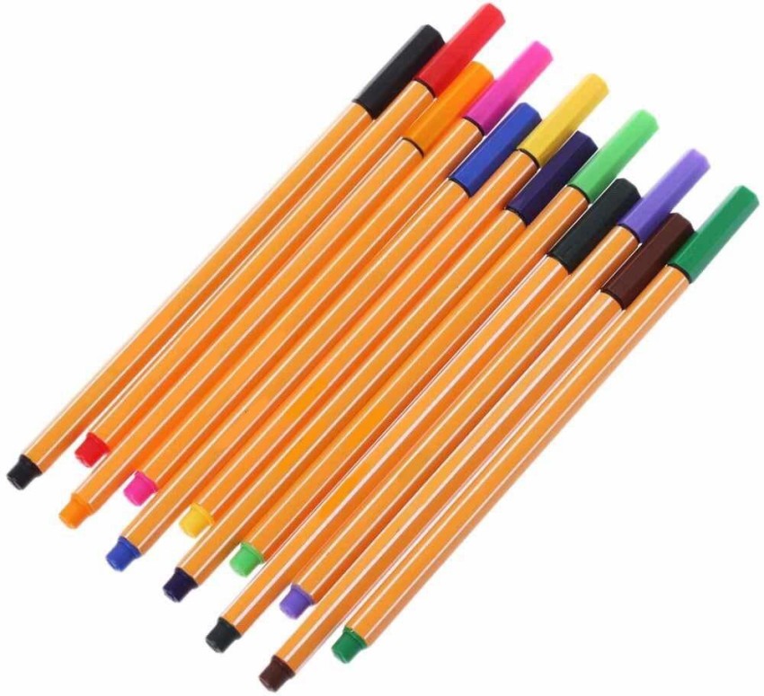 Maped Color'Peps Magic Markers, Fineline, Assorted Colors, Set of 10