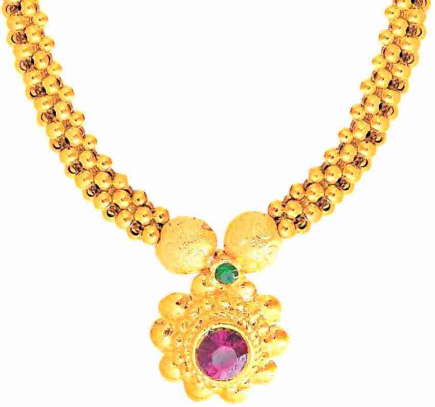 traditional maharashtrian gold necklace designs