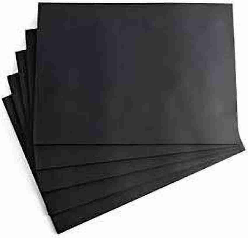Black Tinted Paper (Loose Sheets) - 180GSM