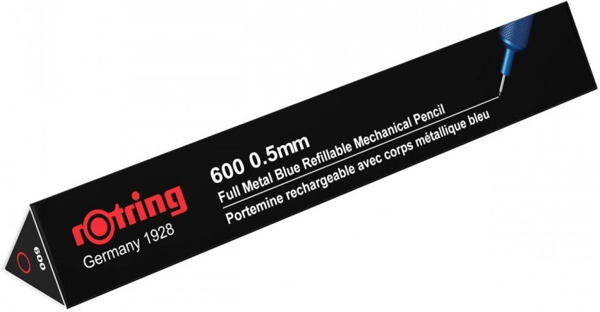 0.5mm Rotring 800 Pencil, Retractable Automatic Drafting Pencil, Rotring 800  Mechanical Drawing Pencil, Black Barrel 