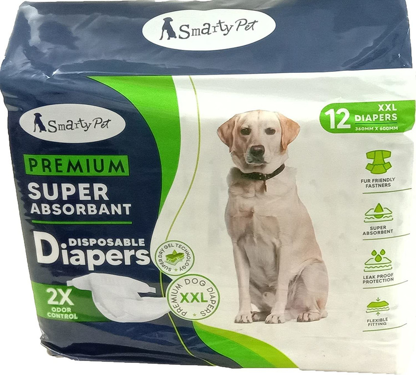 Large breed dog hotsell diapers
