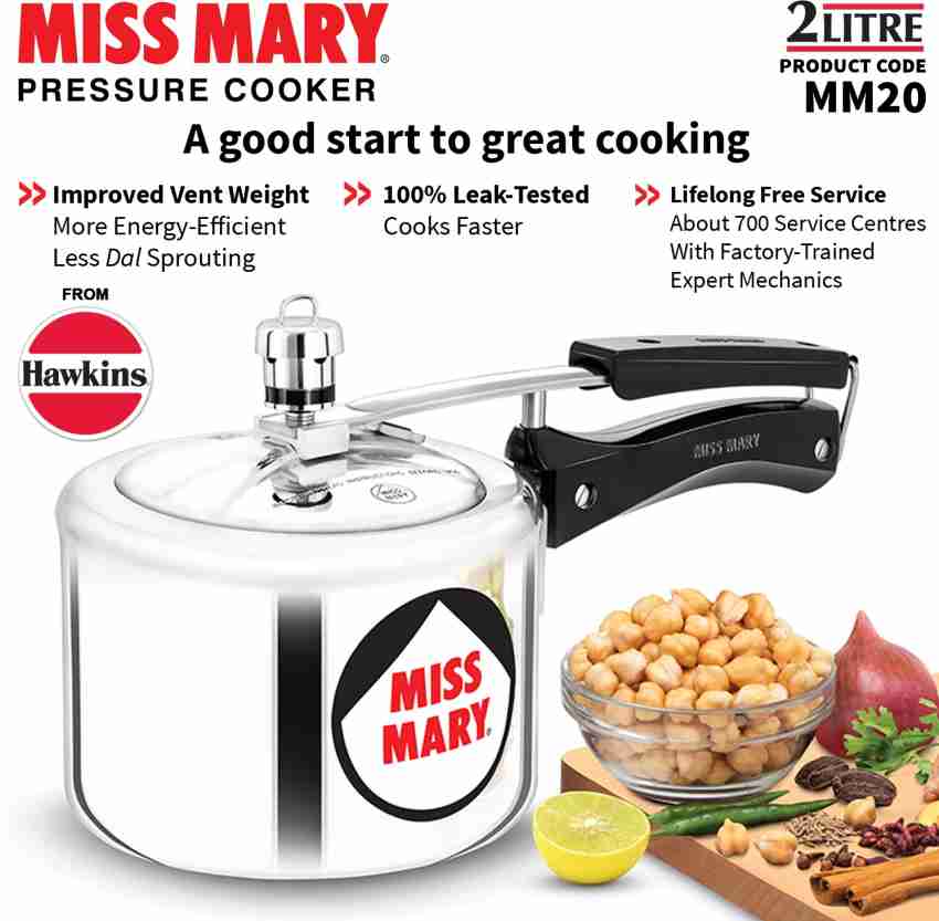 Hawkins Miss Mary MM20 2 L Pressure Cooker Price in India Buy