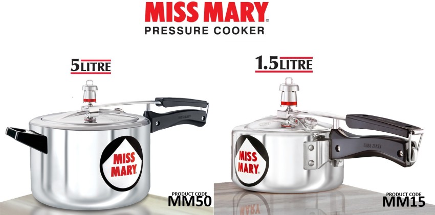 Hawkins MISS MARY 5 L 1.5 L Pressure Cooker Price in India Buy