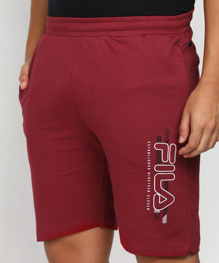 FILA Solid Men Brown Regular Shorts Buy FILA Solid Men Brown