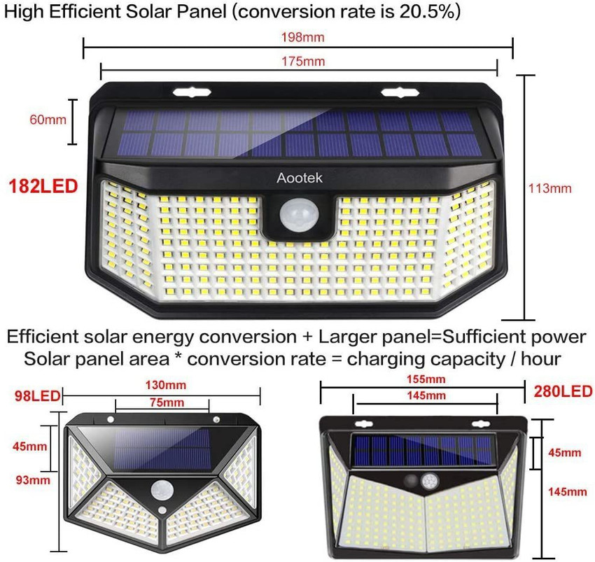Aootek lights top
