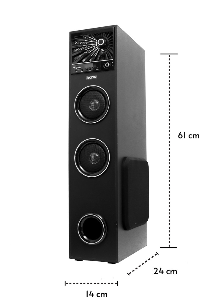 Buy TECNIA Atom 1105 ST Floor Standing Tower Speaker 60 W
