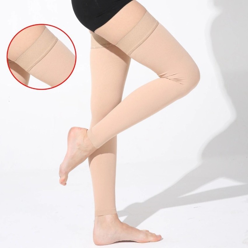 Thigh High Compression Stockings Varicose Veins Support Sport Stockings  Unisex 