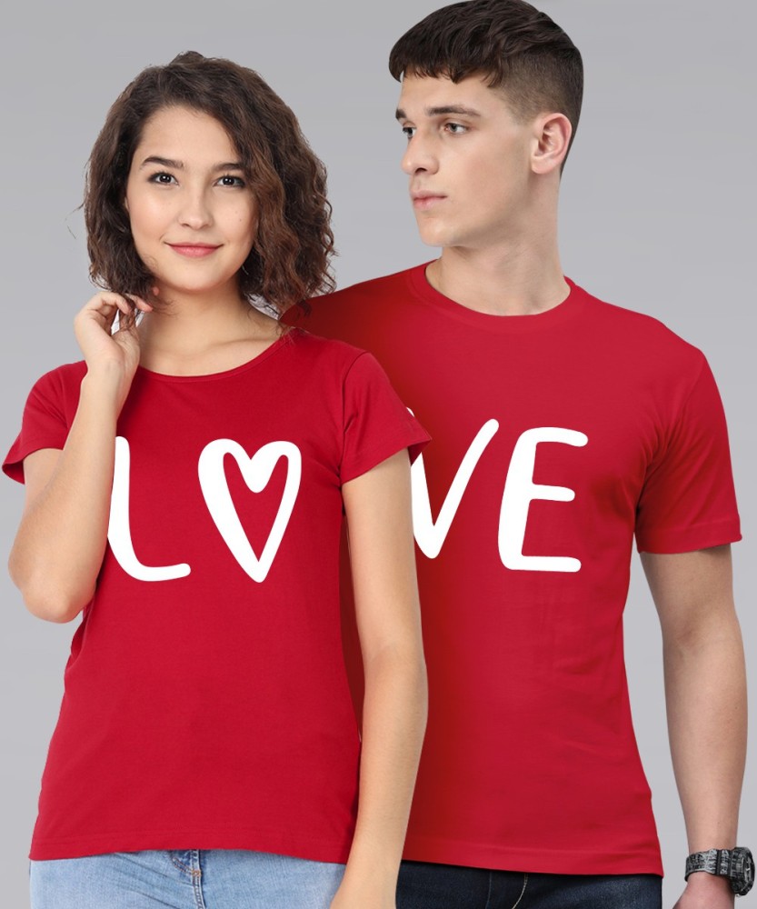 Couple t shirt flipkart deals