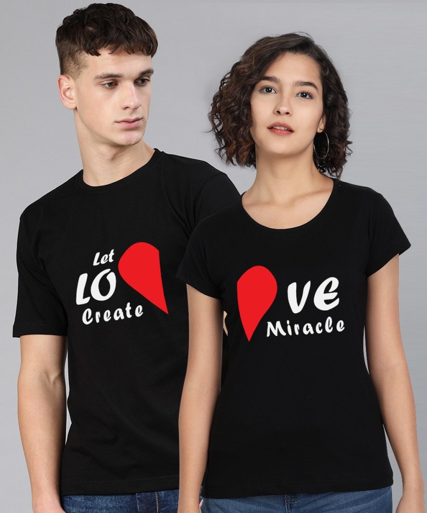 Couple t shirts clearance flipkart