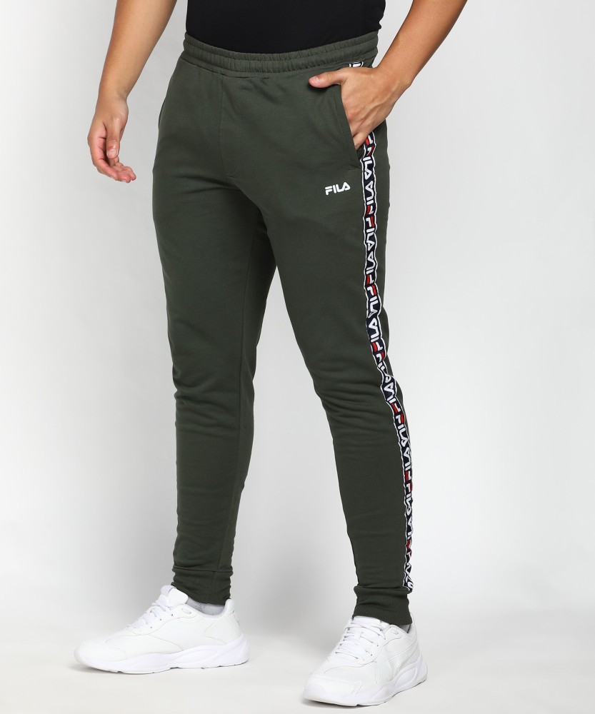 Fila tape on sale track pants