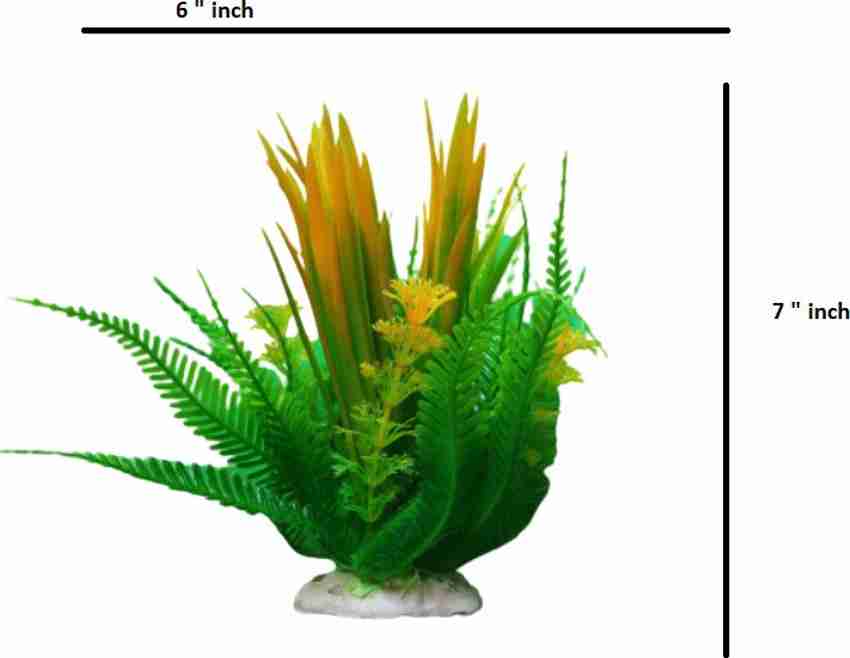 Plastic aquarium plants outlet pets at home