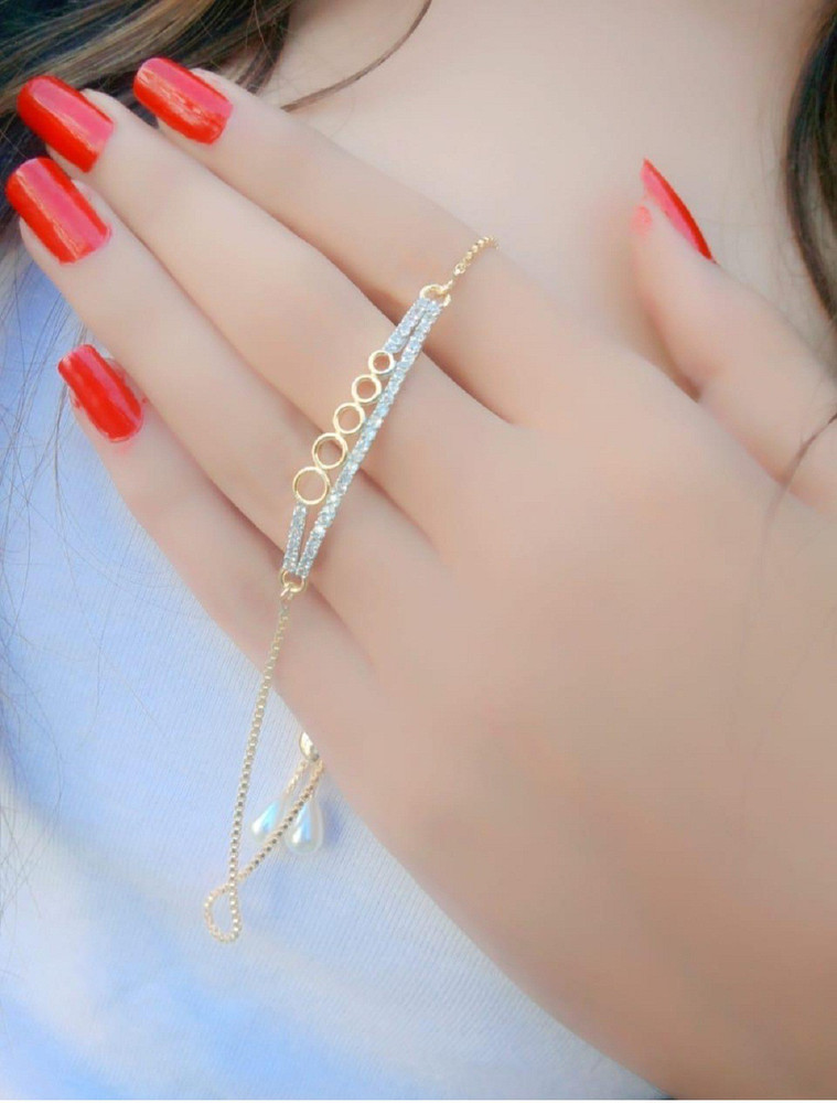 Jewel WORLD Alloy Gold plated Bracelet Price in India Buy Jewel
