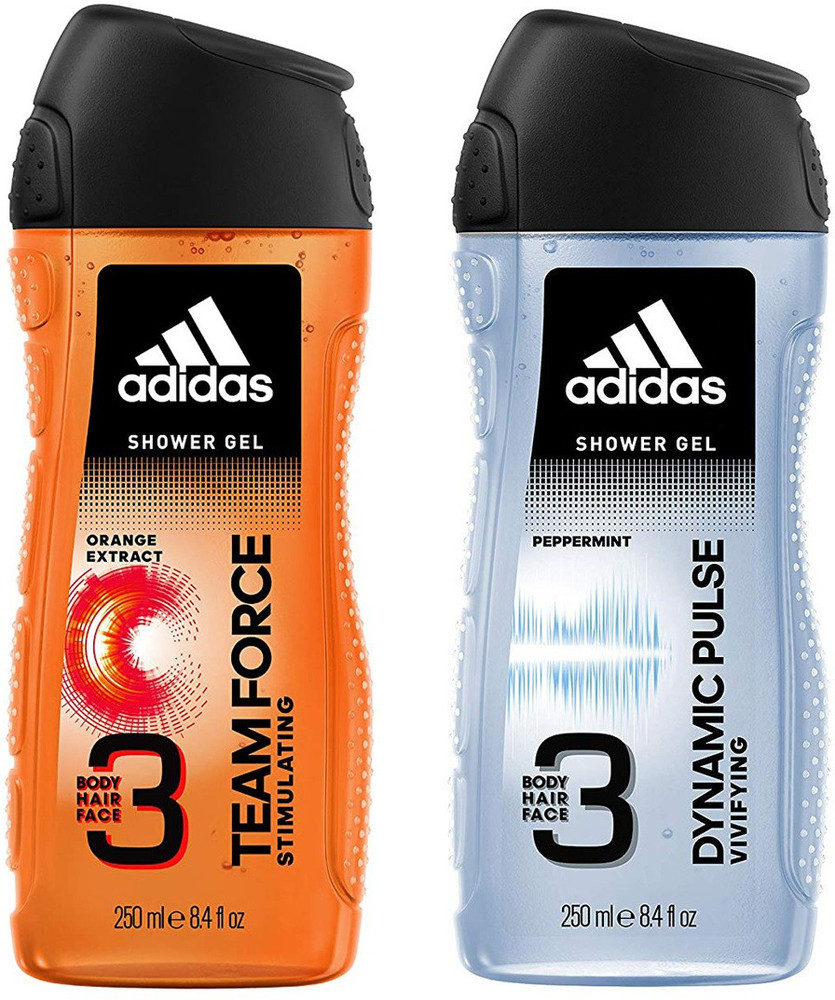 ADIDAS Dynamic Plus Team Force Shower Gel 250ml x 2 Buy