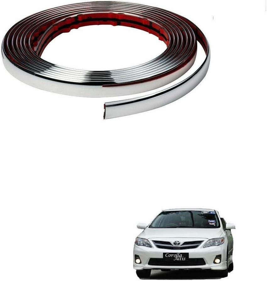KOZDIKO Car Side Window Chrome Beading Roll 10MM 20 Mtr for Toyota